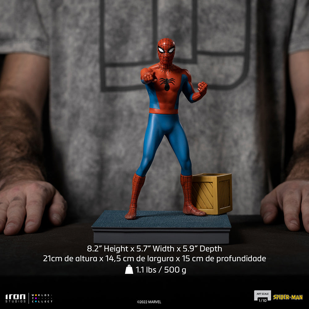 Spider-Man 60s Animated Series Art Scale 1/10