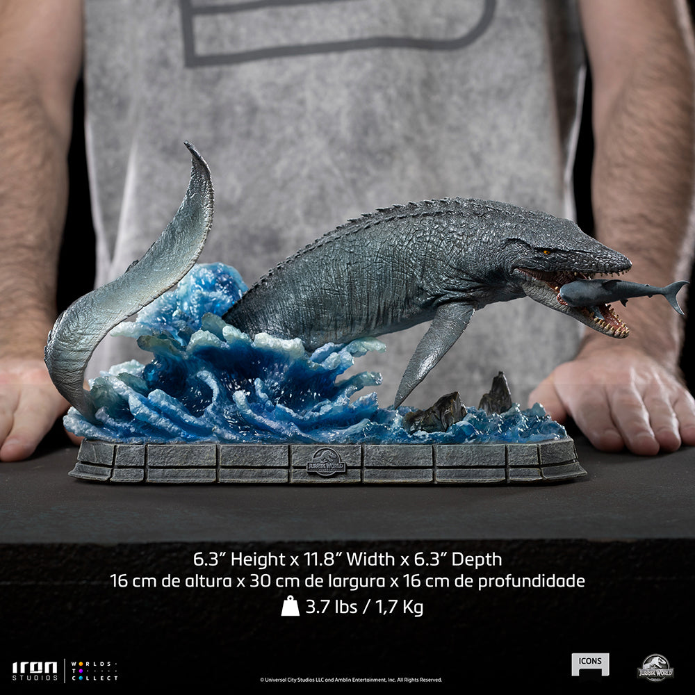 Jurassic World - Mosasaurus Icons Statue