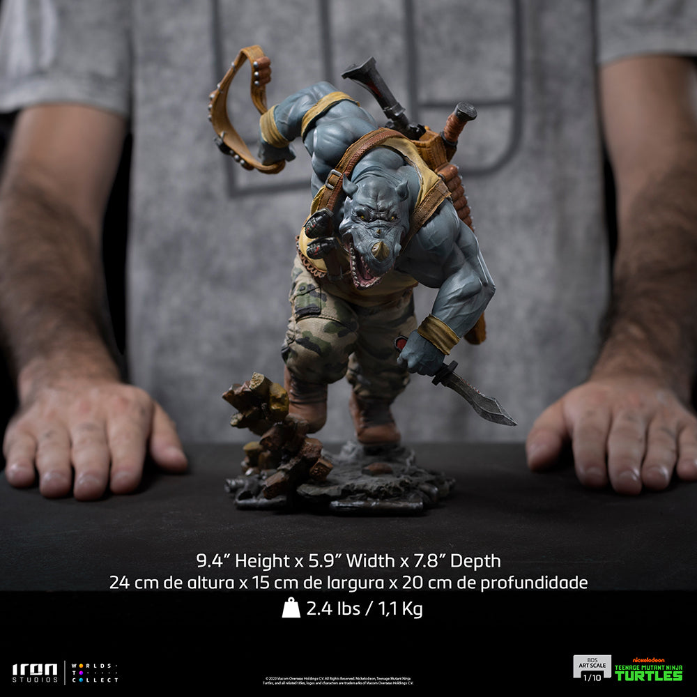 TMNT - Rocksteady BDS Art Scale 1/10