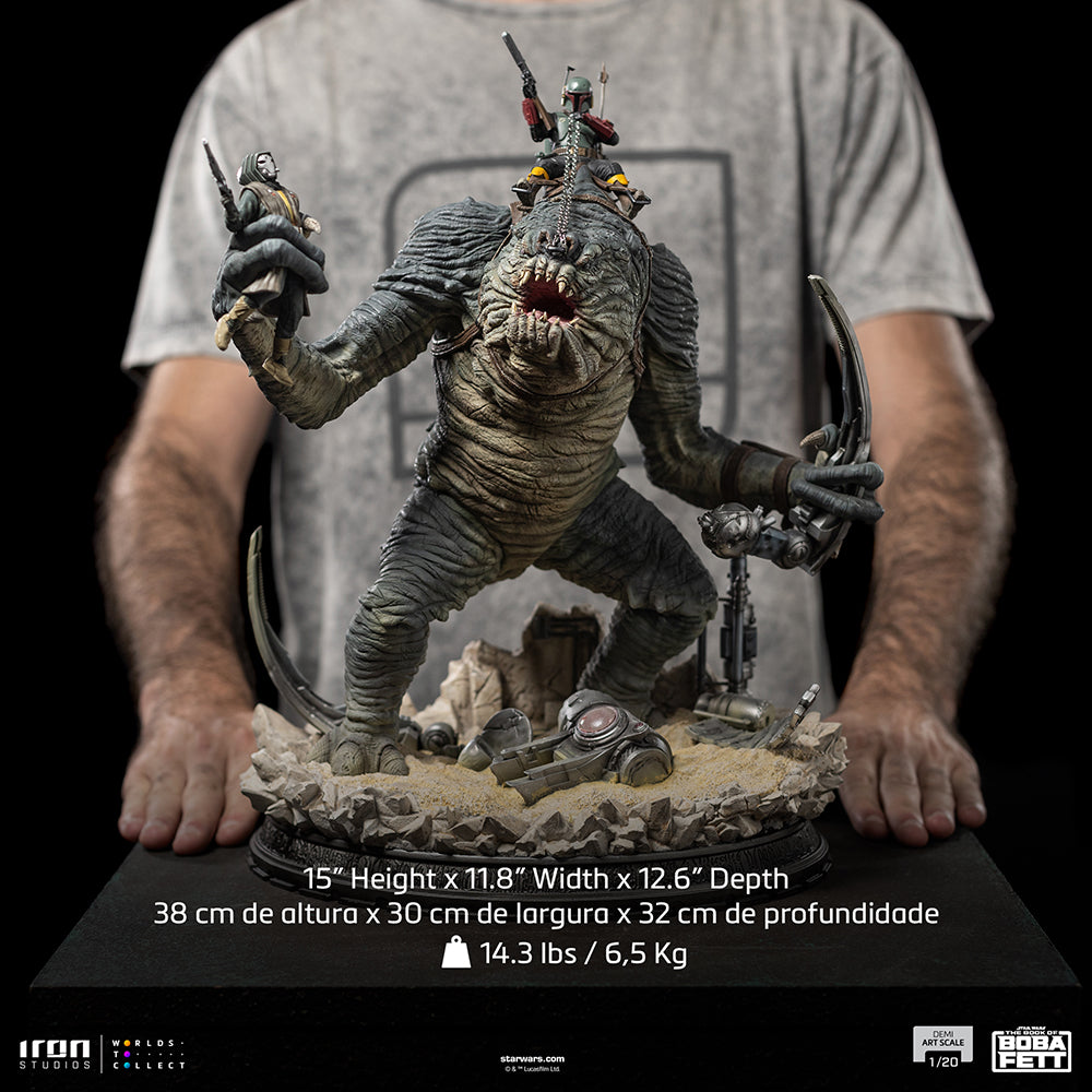 Boba Fett and Rancor Demi Art Scale 1/20