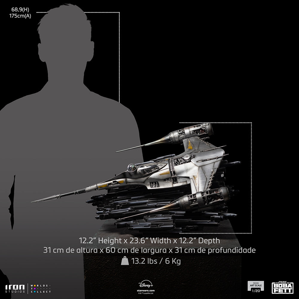 Mando's N-1 Starfighter Demi Scale 1/20