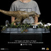 Jurassic Park - T-Rex and Donald Gennaro Demi Scale 1/20