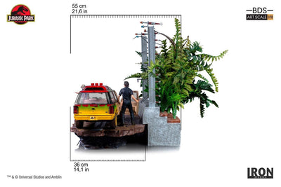 Jurassic Park - T-Rex Attack (Set A + Set B) BDS Art Scale 1/10
