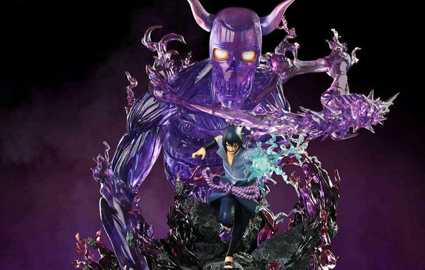 サスケ　スタチュー　HEX Collectibles NARUTO フィギュア Naruto Shippuden: Uchiha Sasuke Statue - Spec Fiction Shop