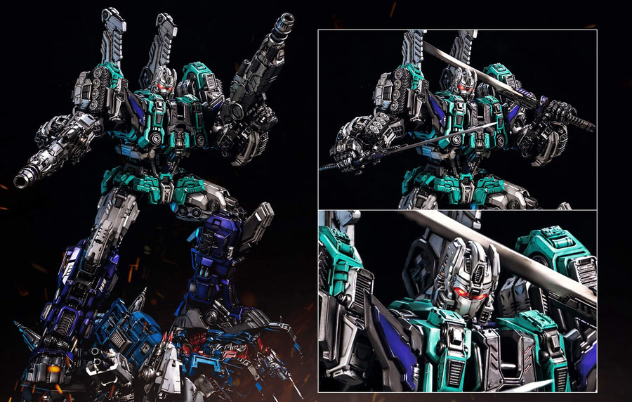 Transformers Sixshot Premium Statue AzureSea Studio