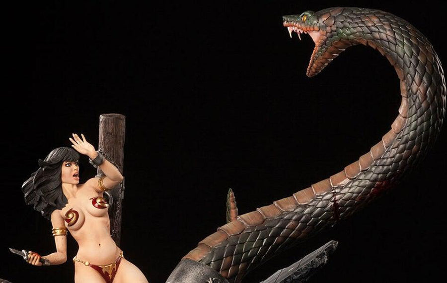 Snake Diorama with Slave Girl 1/4 Scale EXCLUSIVE by ARH Studios