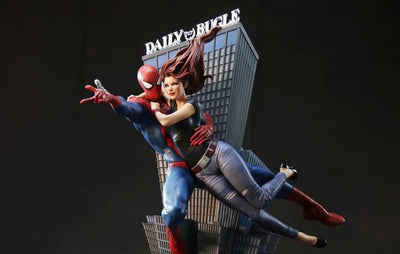 Mary Jane & Spider-Man 1/4 Scale Statue by XM STUDIOS
