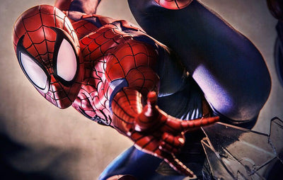 Spider-Man 1/4 Scale Legacy Statue Diorama by Iron Studios