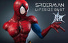Spiderman BLUE/RED 1:1 Lifesize Bust (DISPLAYED)
