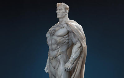 Superman Museum Line 1/4 Scale Statue