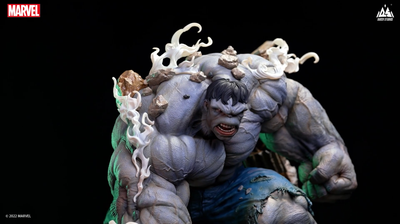 Grey Hulk Comic Version 1/4 Scale Statue