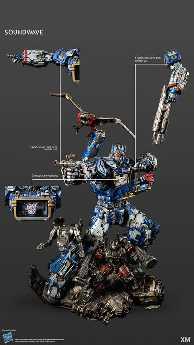 Transformers Soundwave 1/10 Scale Statue