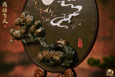 Flying Princess Crane Regular Version Statue