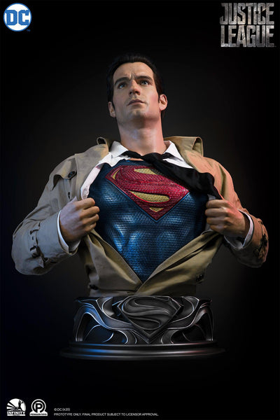 Justice League: Superman Lifesize 1:1 Bust