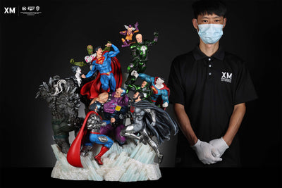 Superman - Justice by David Finch (Color Version) 1/6 Scale Diorama