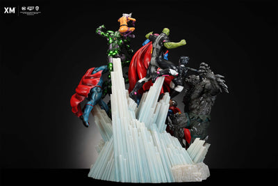 Superman - Justice by David Finch (Color Version) 1/6 Scale Diorama