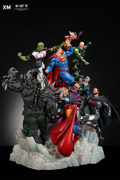 Superman - Justice by David Finch (Color Version) 1/6 Scale Diorama