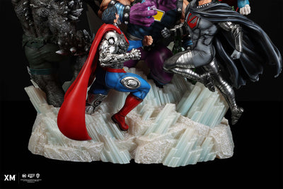 Superman - Justice by David Finch (Color Version) 1/6 Scale Diorama