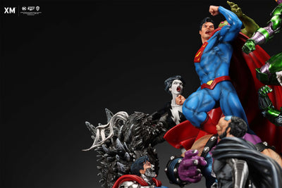 Superman - Justice by David Finch (Color Version) 1/6 Scale Diorama