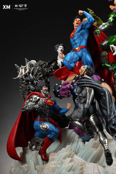 Superman - Justice by David Finch (Color Version) 1/6 Scale Diorama