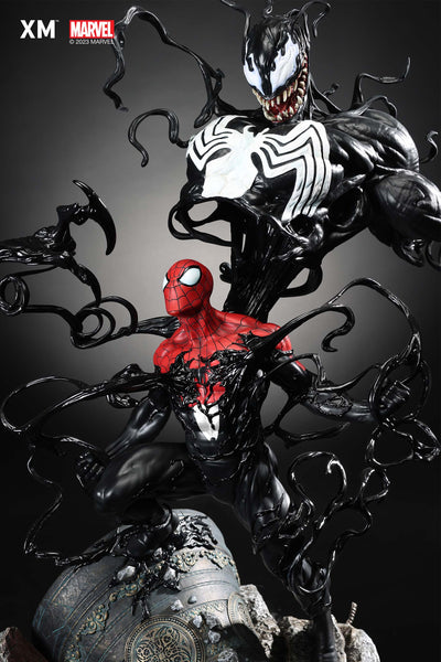 Spider-Man Symbiote Transformation 1/4 Scale Statue