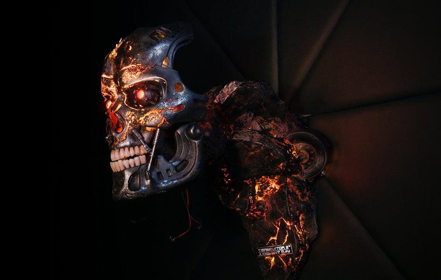 Terminator 2 T-800 Battle Damaged Bust