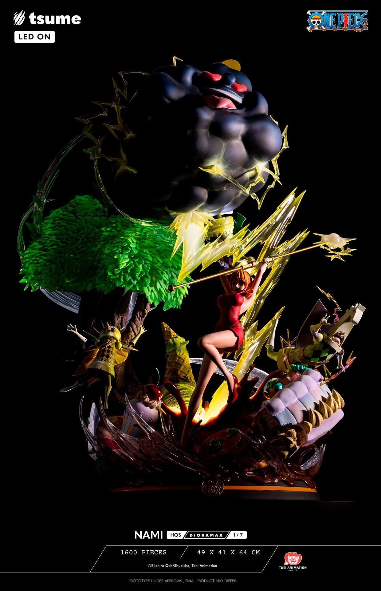 Nami HQS Dioramax 1/7 Scale Statue