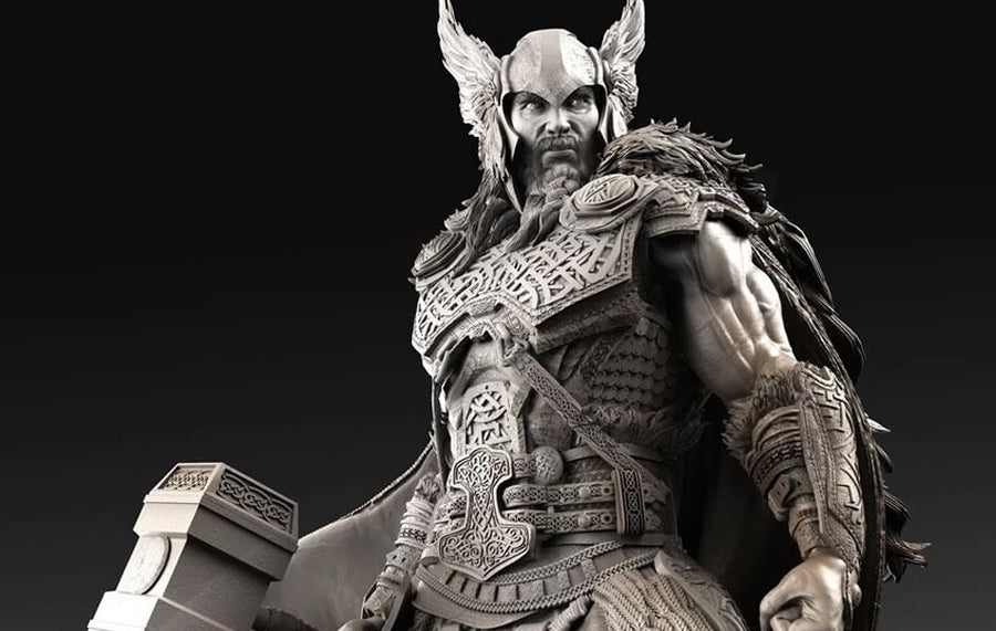Thor - God Of War Ragnarok Garage Kit Figure Collectible Statue