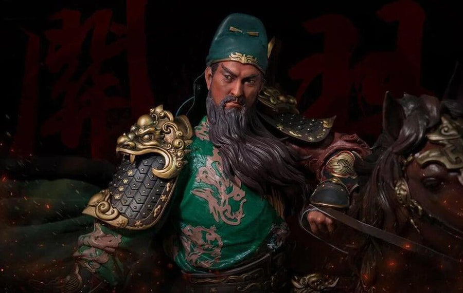Three Kingdoms: Five Tiger Generals series - 1/4th scale Guan Yu Statue Deluxe Edition