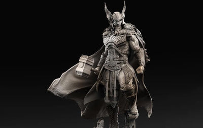 Viking Thor 1/4 Scale Statue (CALEB NEFZEN) by XM Studios