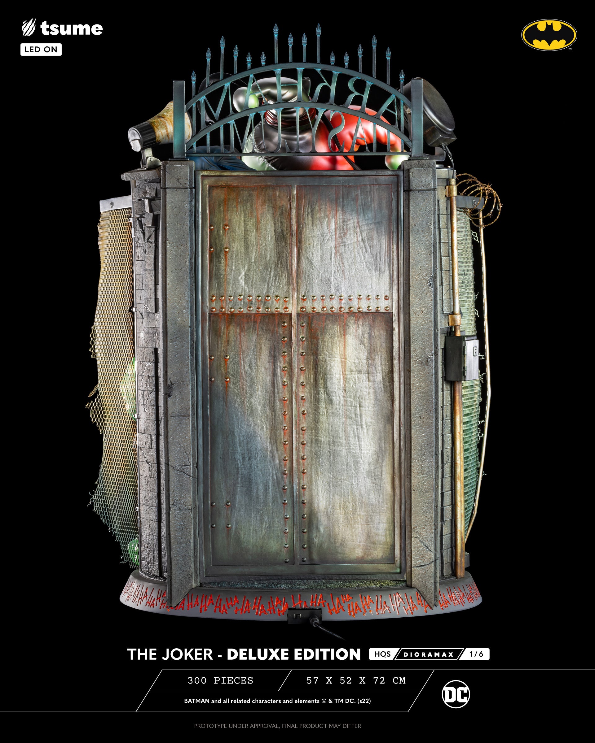 The Joker (Deluxe Edition) HQS Dioramax 1/6 Scale Statue