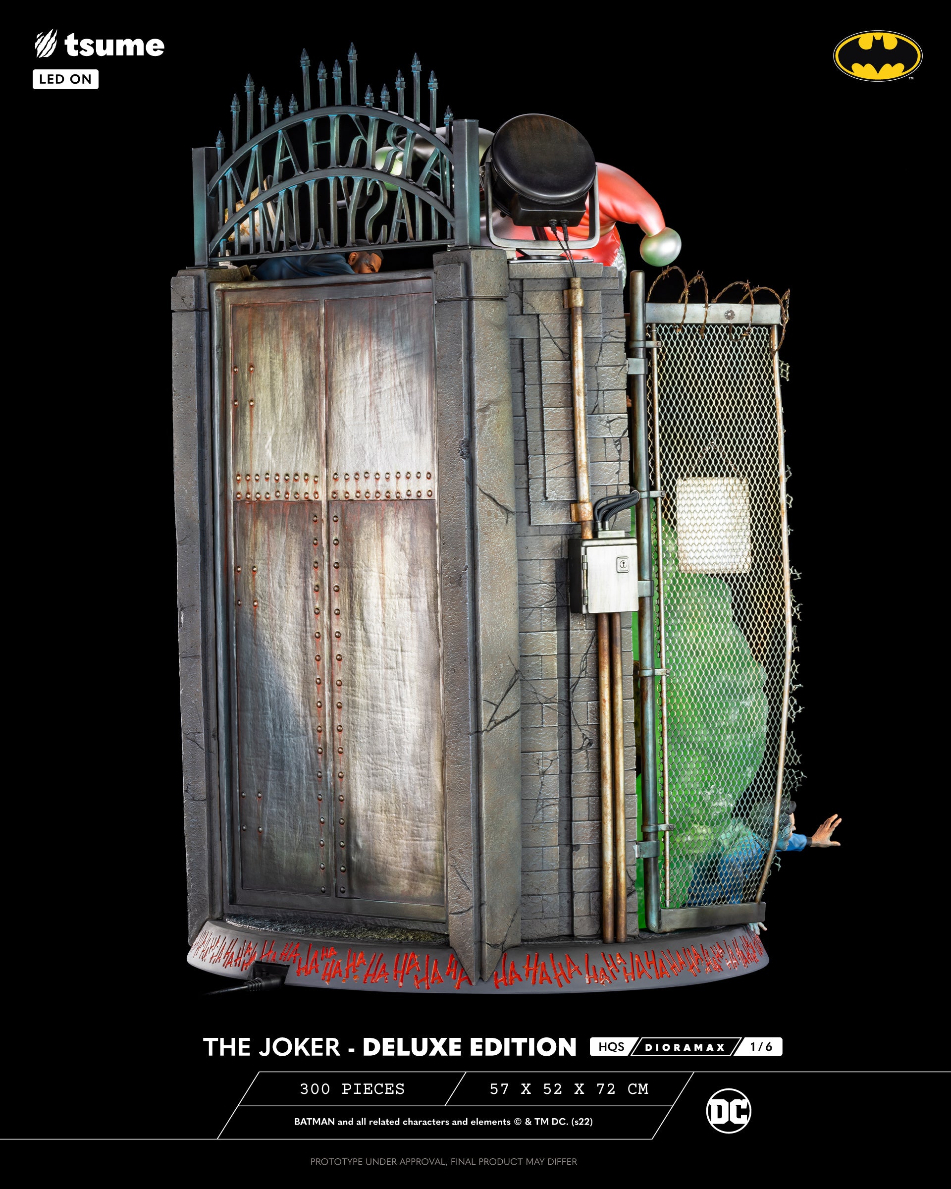 The Joker (Deluxe Edition) HQS Dioramax 1/6 Scale Statue