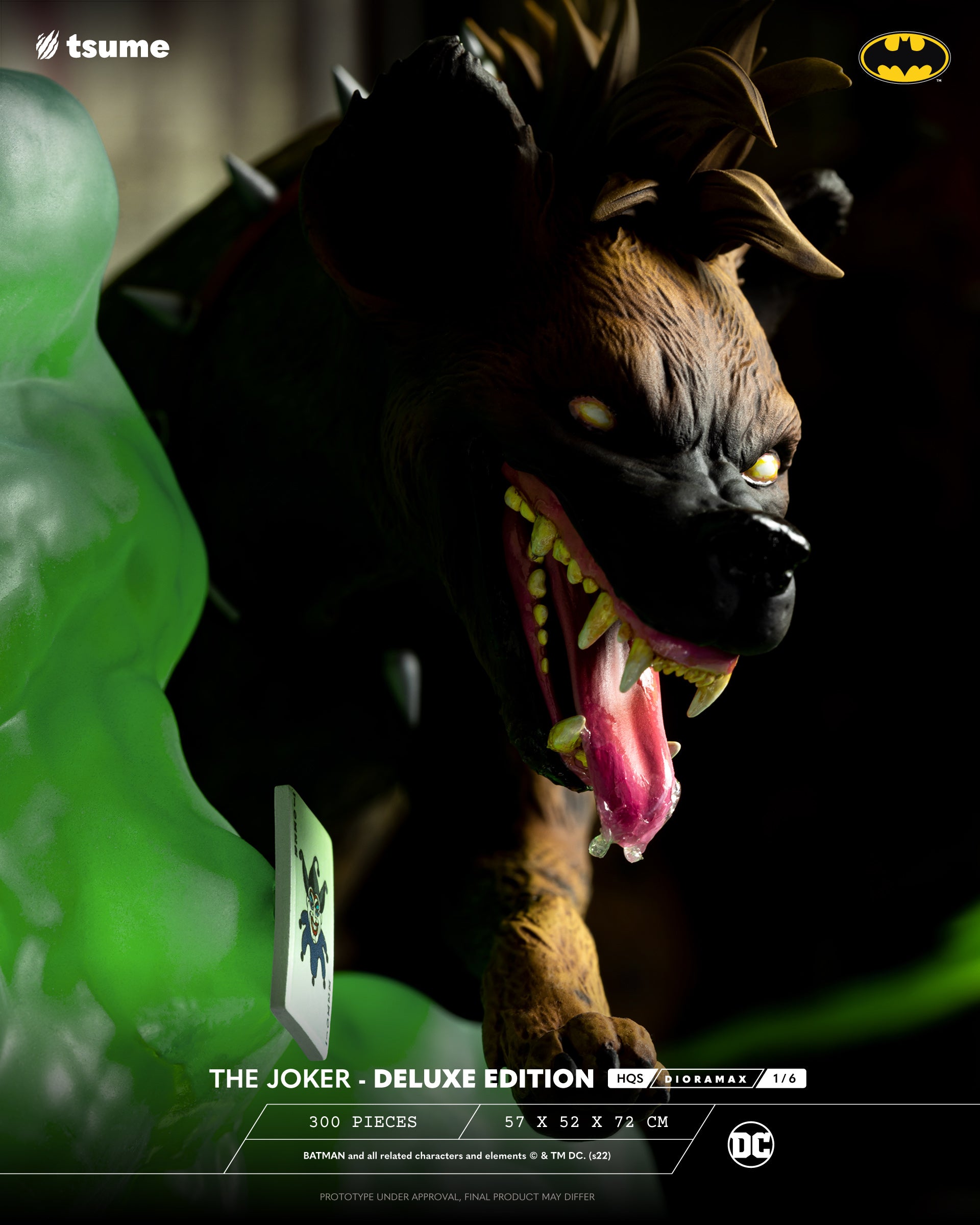 The Joker (Deluxe Edition) HQS Dioramax 1/6 Scale Statue