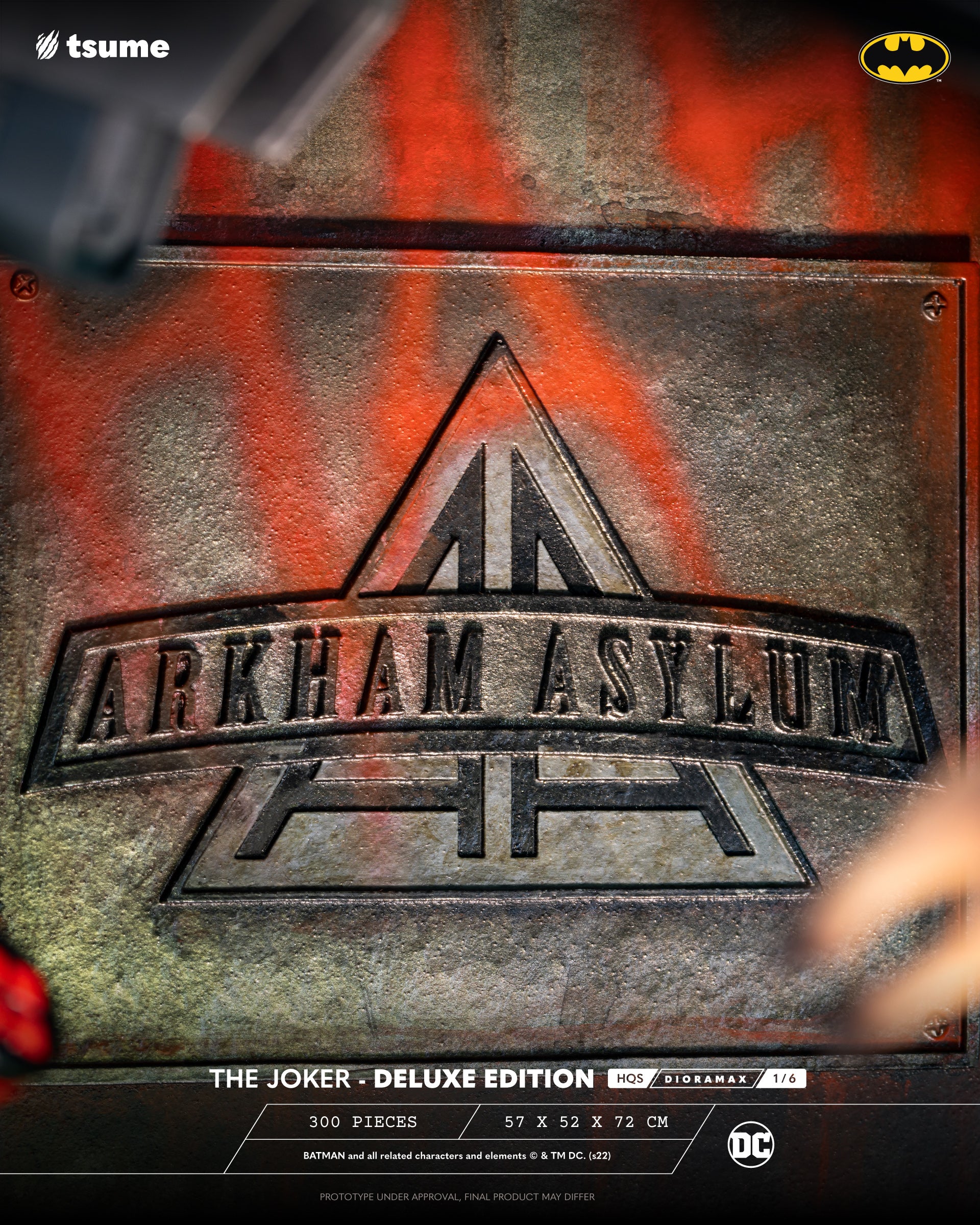 The Joker (Deluxe Edition) HQS Dioramax 1/6 Scale Statue