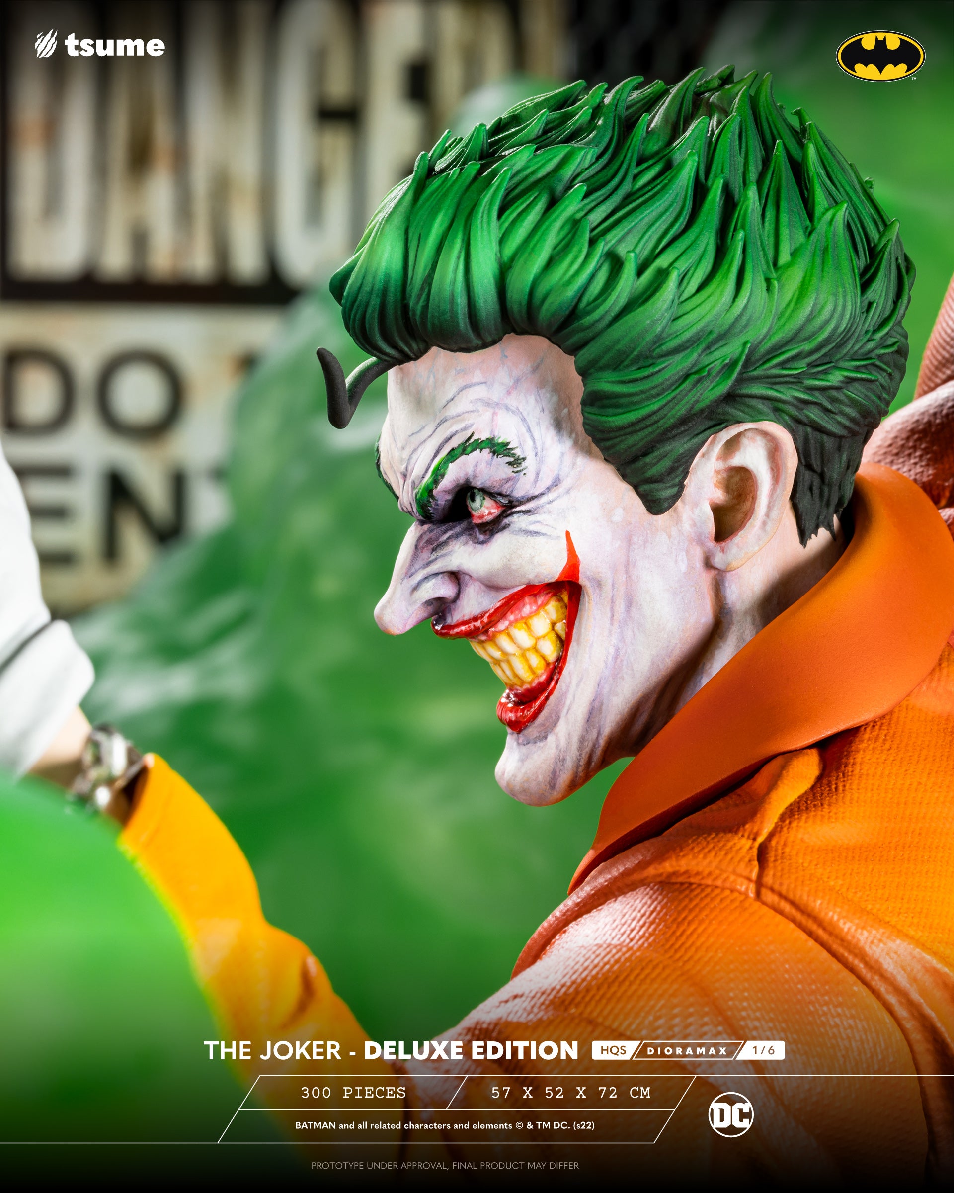 The Joker (Deluxe Edition) HQS Dioramax 1/6 Scale Statue