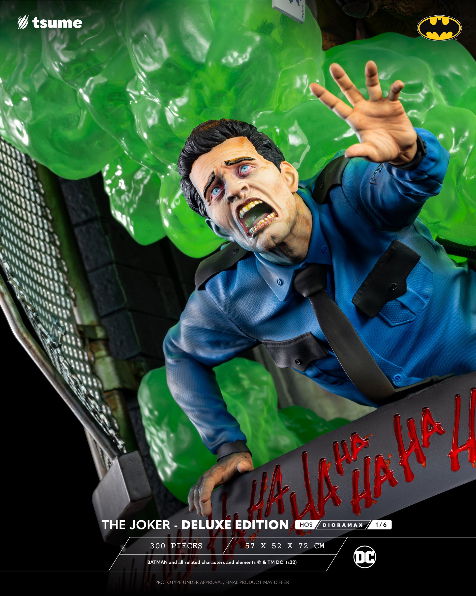 The Joker (Deluxe Edition) HQS Dioramax 1/6 Scale Statue