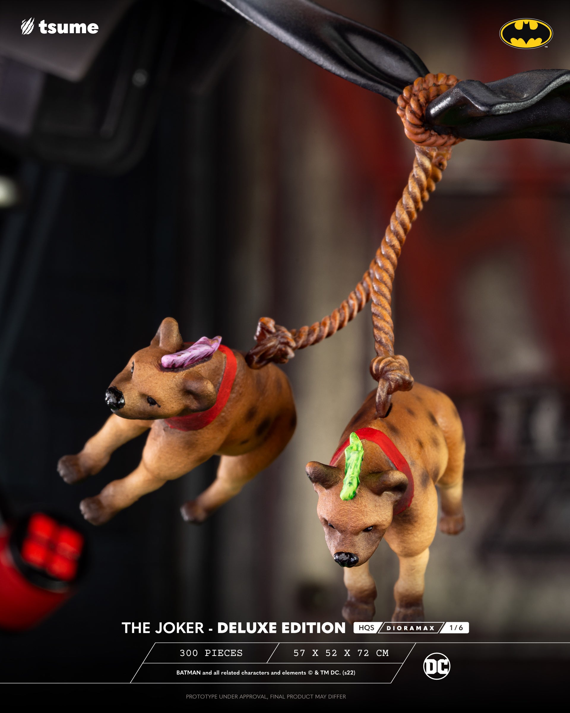 The Joker (Deluxe Edition) HQS Dioramax 1/6 Scale Statue