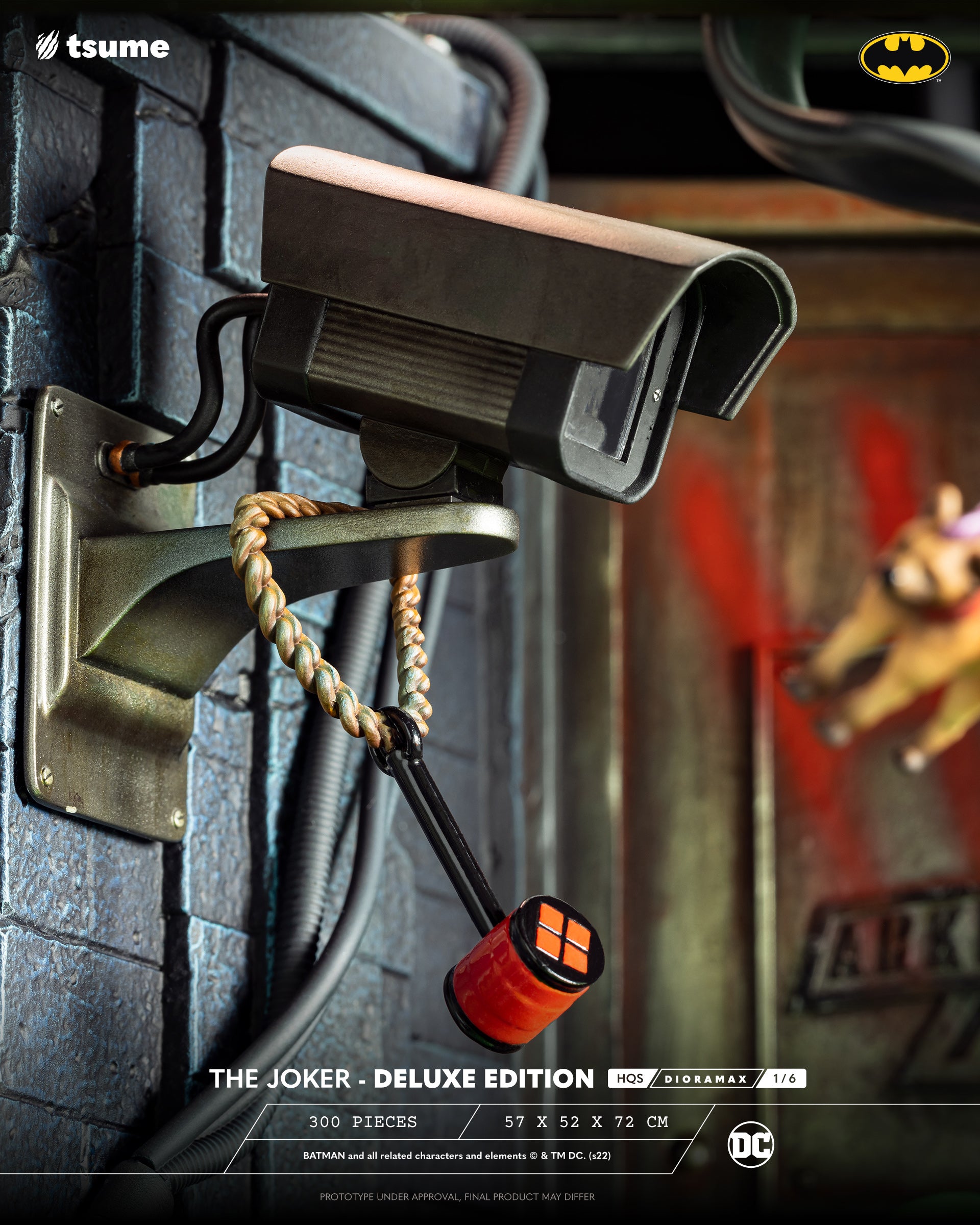 The Joker (Deluxe Edition) HQS Dioramax 1/6 Scale Statue