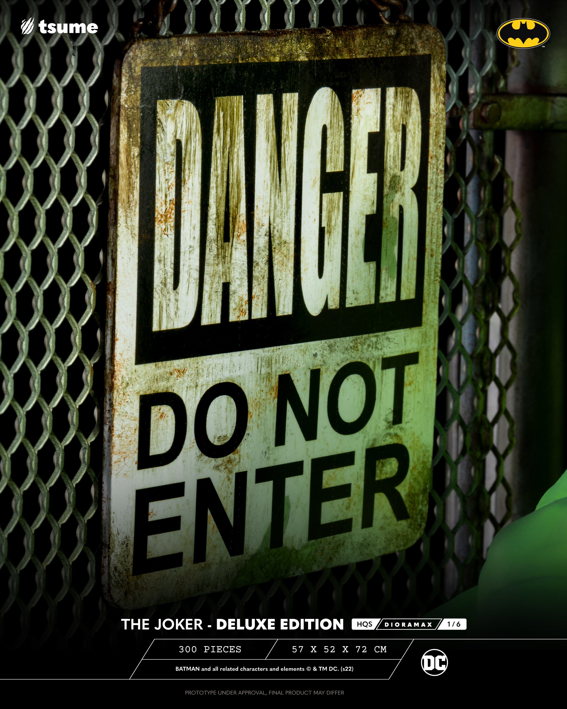 The Joker (Deluxe Edition) HQS Dioramax 1/6 Scale Statue