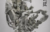 Winter Tibet Shambhala Statue (Unpainted Version)