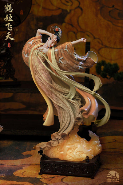 Flying Princess Crane Regular Version Statue