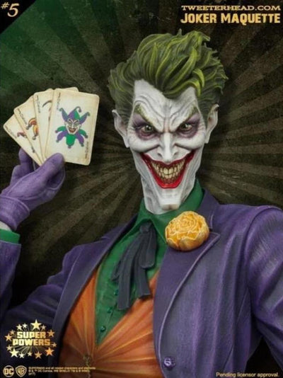 Joker Super Powers Maquette Statue by Tweeterhead