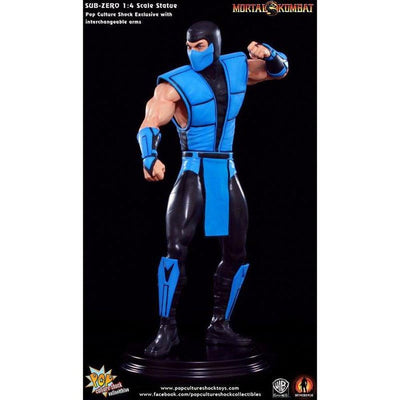 Mortal Kombat Klassics: SUB-ZERO 1/4 Scale Statue PCS Exclusive by Pop Culture Shock