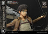 Attack On Titan - Eren, Mikasa, and Armin (DX Bonus Version) 1/4 Scale Statue