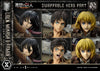 Attack On Titan - Eren, Mikasa, and Armin (DX Bonus Version) 1/4 Scale Statue