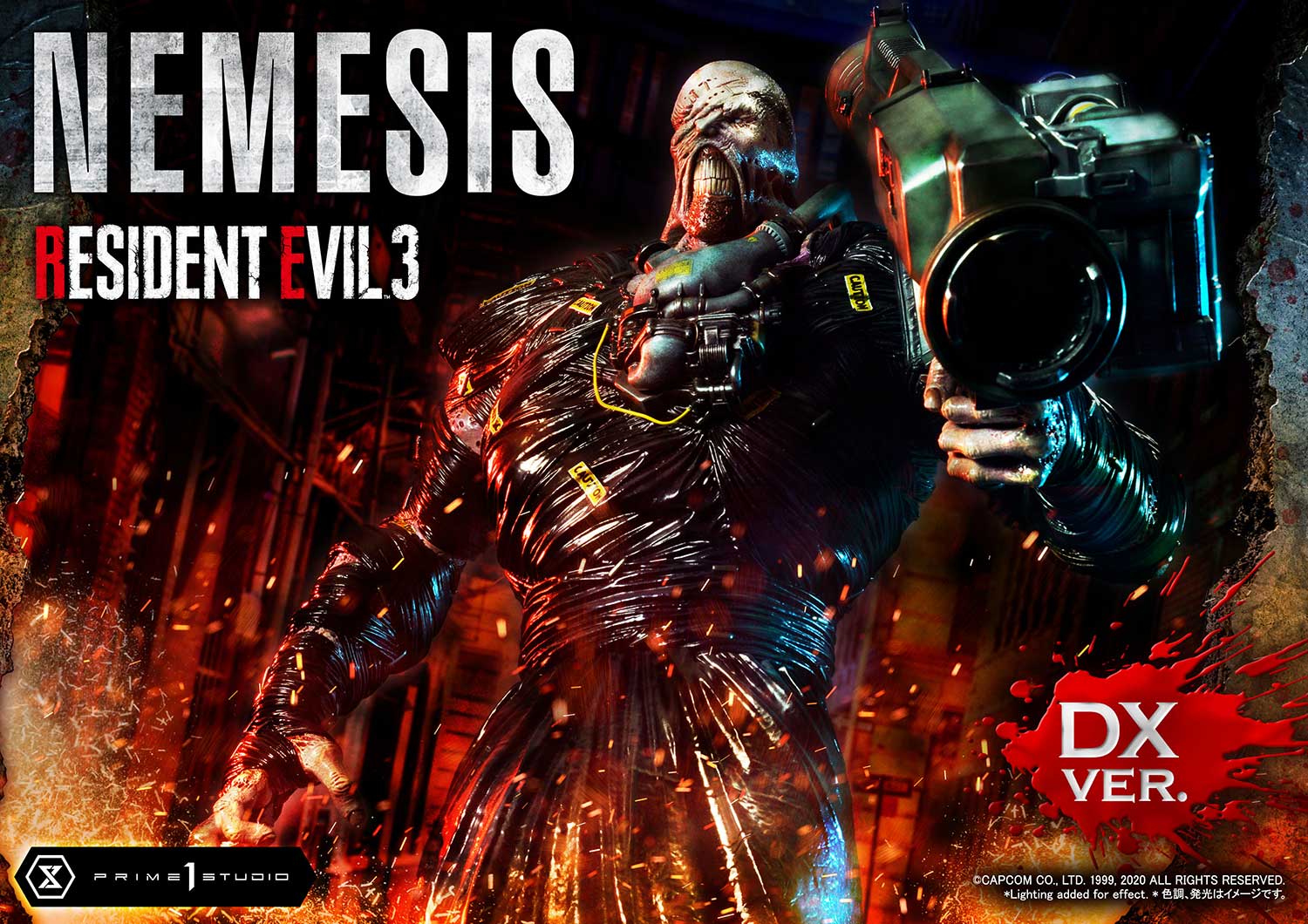 Resident Evil 3 - Nemesis Deluxe Version 1/4 Scale Statue