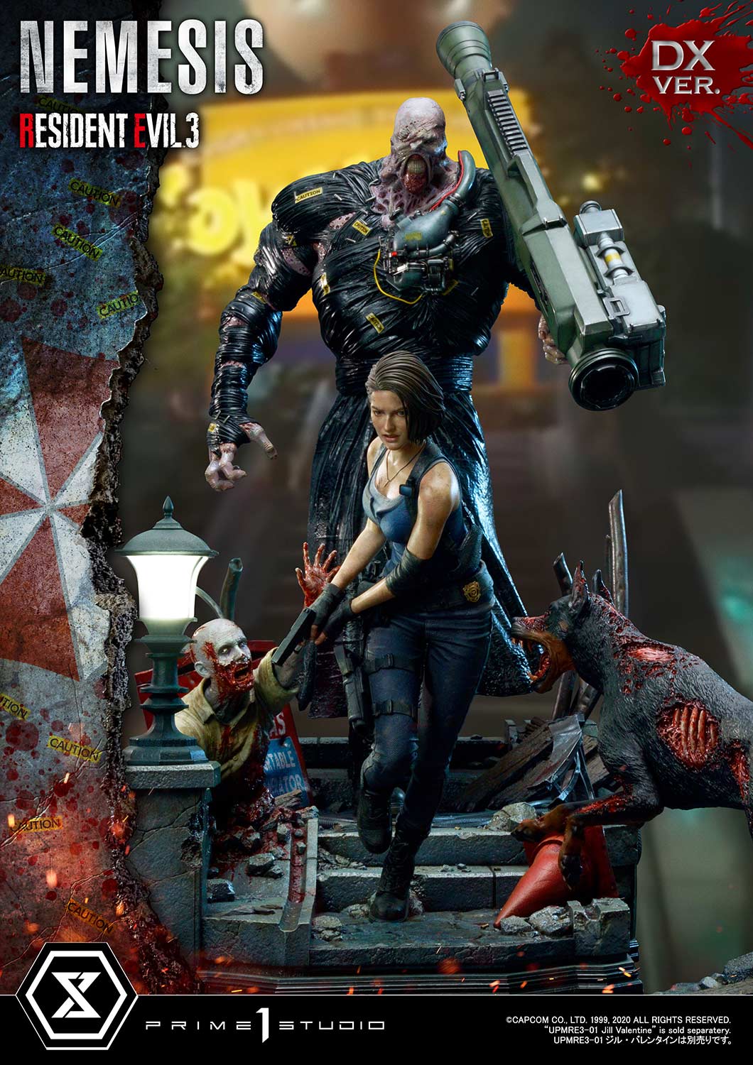Resident Evil 3 - Nemesis Deluxe Version 1/4 Scale Statue