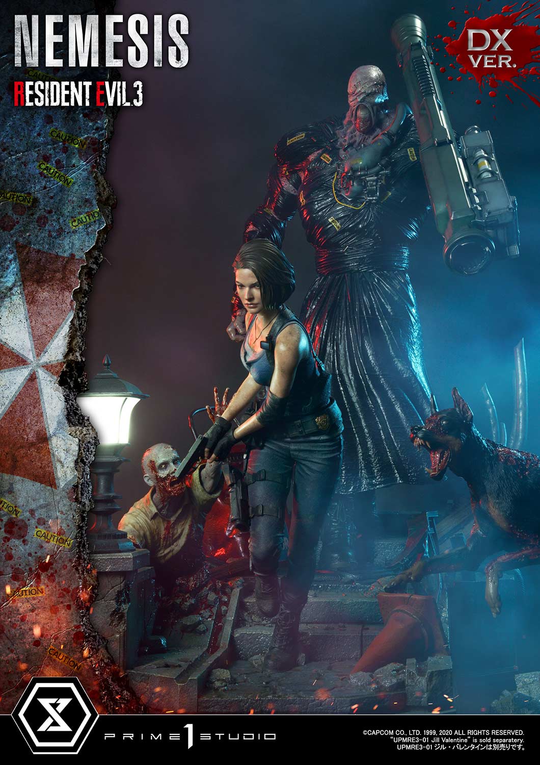 Resident Evil 3 - Nemesis Deluxe Version 1/4 Scale Statue
