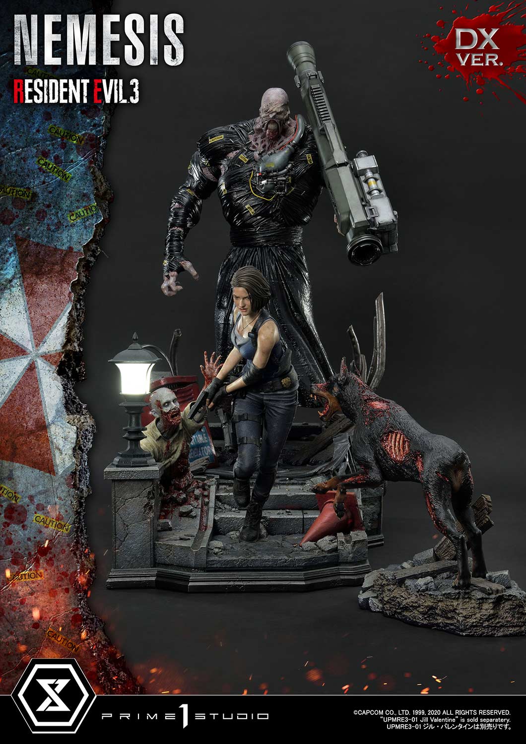 Resident Evil 3 - Nemesis Deluxe Version 1/4 Scale Statue - Spec ...
