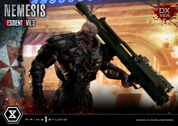 Resident Evil 3 - Nemesis Deluxe Version 1/4 Scale Statue - Spec ...